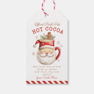 Offizieller Nordpol - Hot-Cocoa-Geschenk Geschenkanhänger