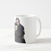 Offizieller Obama, der Kim Jong-UNO Tasse umarmt (VorderseiteRechts)