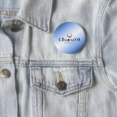 Offizieller Obama-Knopf #3 Button (Beispiel)