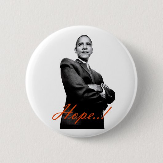 Offizieller Obama-Knopf #6 Button (Vorderseite)