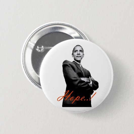 Offizieller Obama-Knopf #6 Button (Vorne & Hinten)