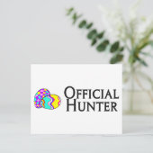 Offizieller Ostereier Feiertagspostkarte (Stehend Vorderseite)