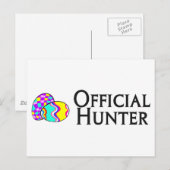 Offizieller Ostereier Feiertagspostkarte (Vorne/Hinten)
