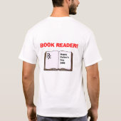 Offizieller Poolside-Buch-Leser T-Shirt (Rückseite)