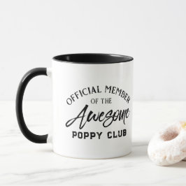 Offizieller Poppy Club Tasse