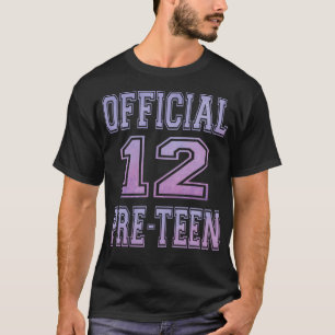 Offizieller Preteen Sweet Birthday für Mädchen T-Shirt