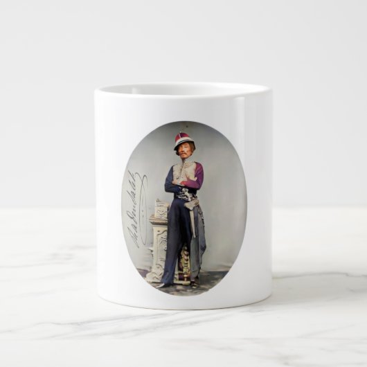 Offizieller Raden Saleh® Kaffeebecher Jumbo-Tasse (Vorderseite)