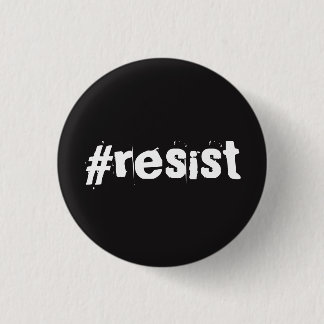 Offizieller #RESIST Knopf Button
