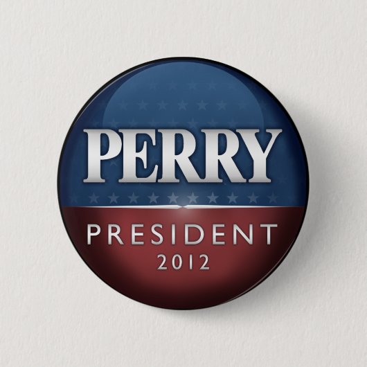 Offizieller Rick Perry 2012 Button (Vorderseite)