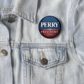 Offizieller Rick Perry 2012 Button (Beispiel)