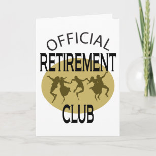 Offizieller Ruhestands-Verein Karte