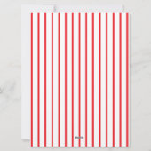 Offizieller Santa-Brief Feiertagskarte (Rückseite)