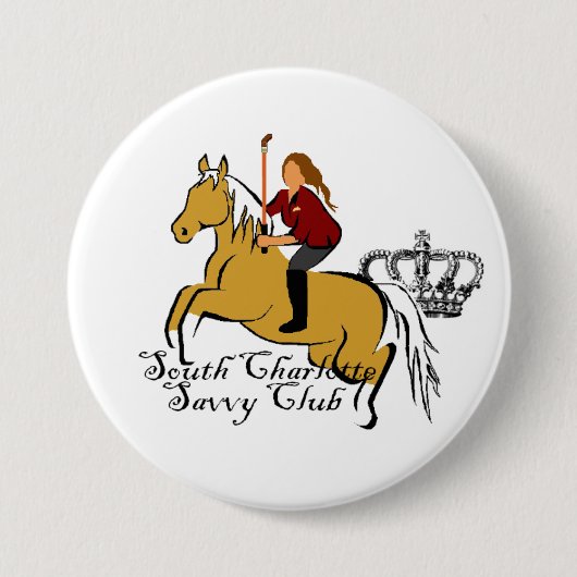 Offizieller SCSC Logo-Knopf Button (Vorderseite)