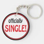 Offizieller Single | Geschieden Schlüsselanhänger (Rückseite)