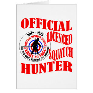 Offizieller squatch Jäger