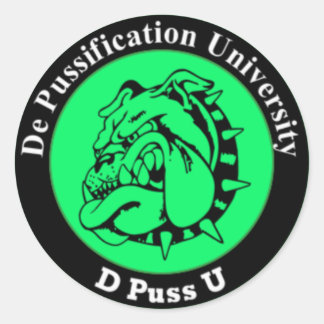 Offizieller Sticker für die Universität De Pussifi