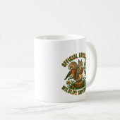 Offizieller Supervisor Für Hinterhof-Wildtiere Lus Kaffeetasse (VorderseiteRechts)