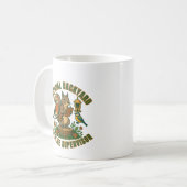 Offizieller Supervisor Für Hinterhof-Wildtiere Lus Kaffeetasse (Vorderseite Links)