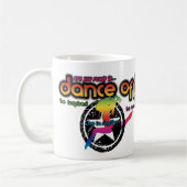 Offizieller Tanz weg! Troupe-Kaffee oder Tee-Tasse Kaffeetasse (Links)