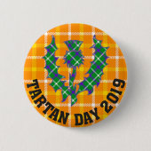 Offizieller Tartan-Tagesknopf 2019 Button (Vorderseite)