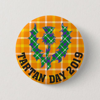 Offizieller Tartan-Tagesknopf 2019 Button
