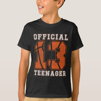 Offizieller Teenager 13. Geburtstag Junge Party By T-Shirt