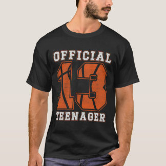 Offizieller Teenager 13. Geburtstag Junge Party By T-Shirt