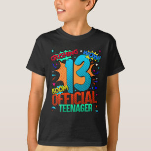 Offizieller Teenager 13. Geburtstag Phantastisch s T-Shirt