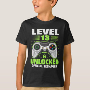 Offizieller Teenager, 13. Geburtstag Stufe 13 Ents T-Shirt