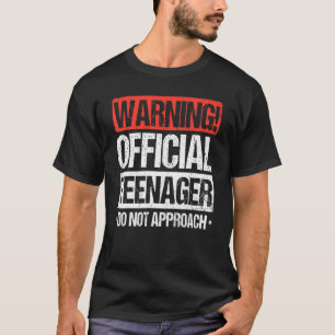Offizieller Teenager 13 Jahre alt 13. Geburtstag T-Shirt