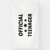 OFFIZIELLER TEENAGER BANNER (Vertikal)