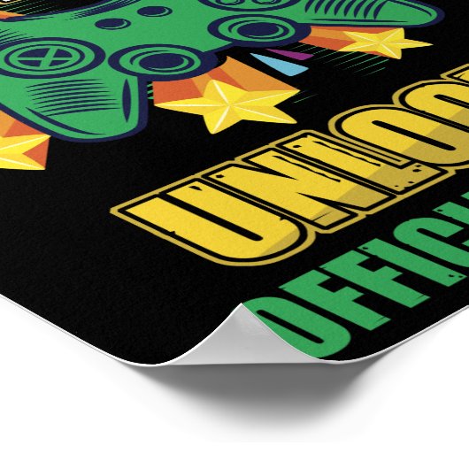 Offizieller Teenager Stufe 13 Entsperrter Geburtst Poster (Ecke)