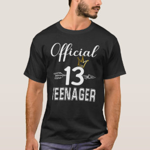 Offizieller Teenager zum 13. Geburtstag für Mädche T-Shirt