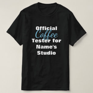 Offizieller Tester Lustiger Benutzername & Studio T-Shirt