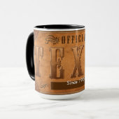 Offizieller TEXAN seit 1954 Tasse (Vorderseite Links)