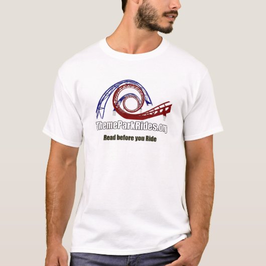Offizieller Thema-Park reitet T - Shirt (Vorderseite)