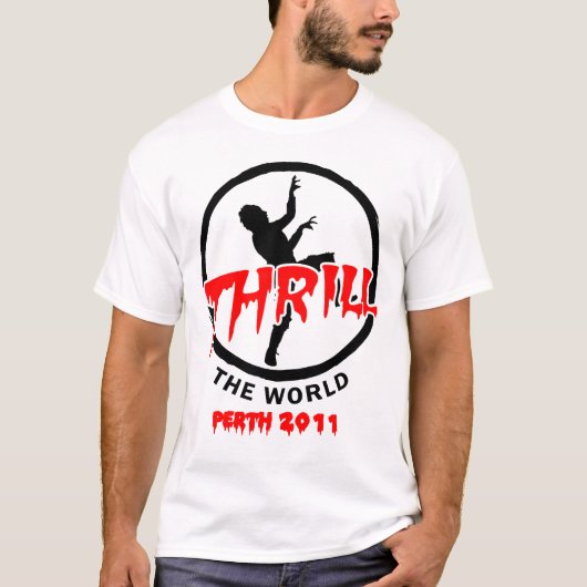 Offizieller Thrill der WeltperthT - Shirt 2011 (Vorderseite)