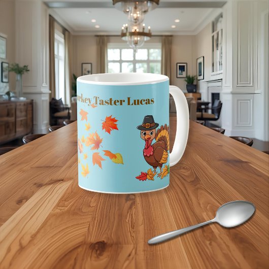 Offizieller Truthahn-Verkostungsbecher Lucas Thank Kaffeetasse