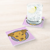 Offizieller Untersetzer von Kyoto (Schrägansicht)