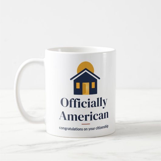 Offizieller US-Bürger-Mug Kaffeetasse (Links)