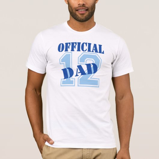 Offizieller Vater 2012 T-Shirt (Vorderseite)