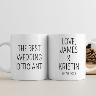 Offizieller Vorschlag Bester Offizier für Hochzeit Tasse