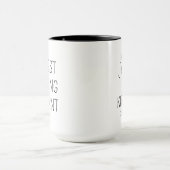 Offizieller Vorschlag Bester Offizier für Hochzeit Tasse (Zentrum)