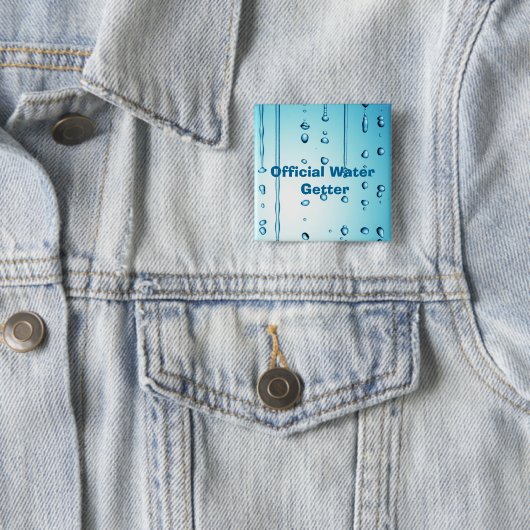 Offizieller Wasser-Empfänger Button (Beispiel)