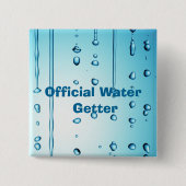 Offizieller Wasser-Empfänger Button (Vorderseite)