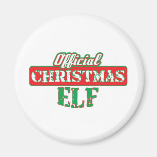 Offizieller Weihnachtself - Sankt Helfer Magnet