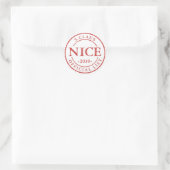 Offizieller Weihnachtskalender Weihnachten Runder Aufkleber (Tasche)