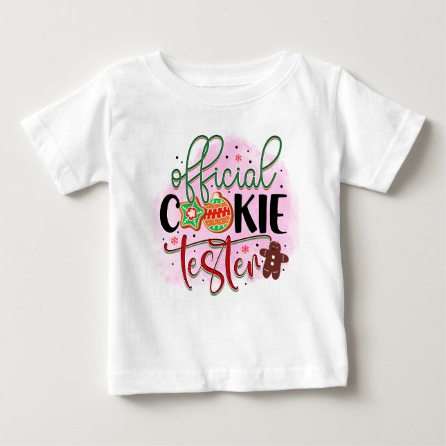 Offizieller Weihnachtskochtest Baby T-shirt (Vorderseite)