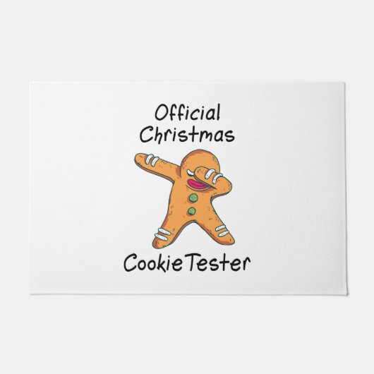 Offizieller Weihnachtskochtetester Fußmatte (Vorderseite)