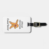 Offizieller Weihnachtskochtetester Gepäckanhänger (Vorderseite horizontal)